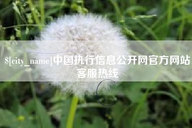 偃师中国执行信息公开网官方网站客服热线
