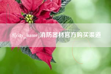 偃师消防器材官方购买渠道