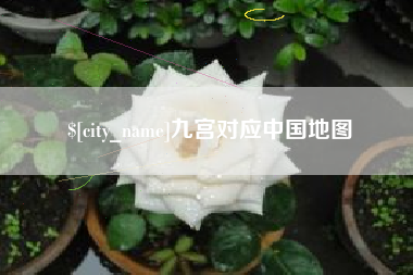 偃师九宫对应中国地图