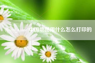 偃师中国地图用什么怎么打印的