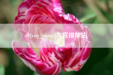 偃师九宫排除法
