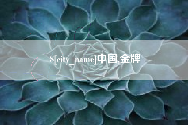 偃师中国,金牌
