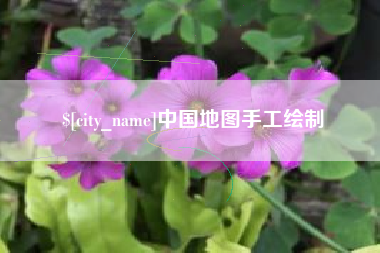偃师中国地图手工绘制