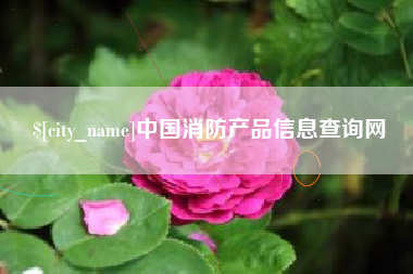 偃师中国消防产品信息查询网