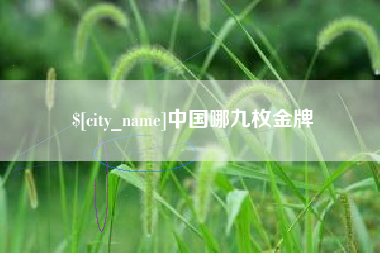 偃师中国哪九枚金牌