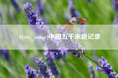 偃师中国五千米跑记录