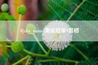 偃师奥运冠军9宫格