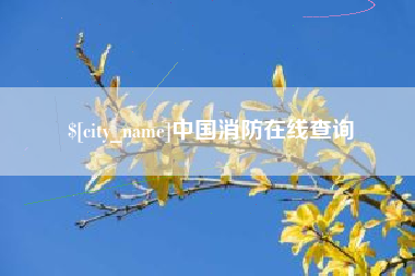 偃师中国消防在线查询