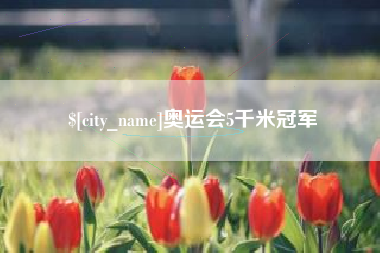 偃师奥运会5千米冠军
