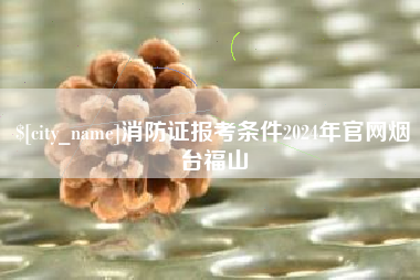 偃师消防证报考条件2024年官网烟台福山